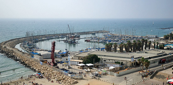 Yachthafen in Tel Aviv. (Foto: Matthias Hinrichsen)