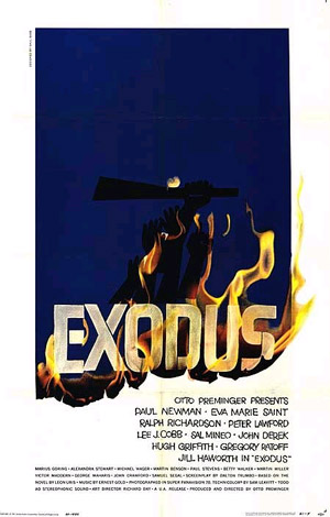 Filmplakat Exodus.