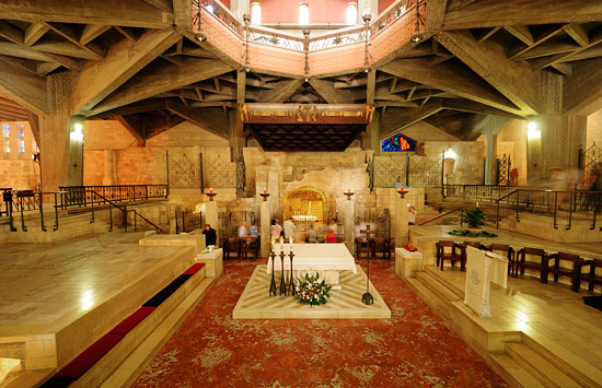In der Verkündigungskirche in Nazareth werden zu Weihnachten zehntausende Besucher erwartet. (Foto: Matthias Hinrichsen)