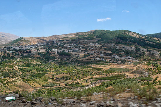 Drusen leben an den steilen Hängen des Golan. (© Matthias Hinrichsen)