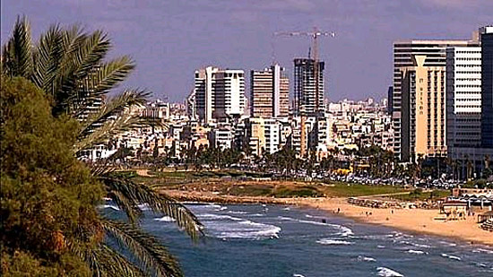 Die Skyline von Tel Aviv. (copyright ARD/SWR)