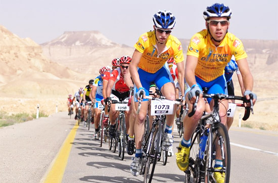 Das gibt es bei keinem Radrennen der Welt: eine biblische Kulisse. (Foto: Tour de Israel)