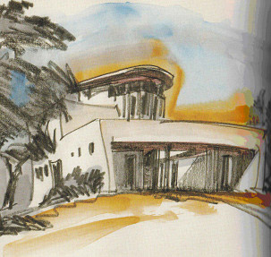 Das Goethe-Institut Jerusalem stellt im März Aquarelle von Gottreich Albrecht aus. (Foto: Goethe-Institut) Das Goethe-Institut Jerusalem stellt im März Aquarelle von Gottreich Albrecht aus. (Foto: Goethe-Institut)