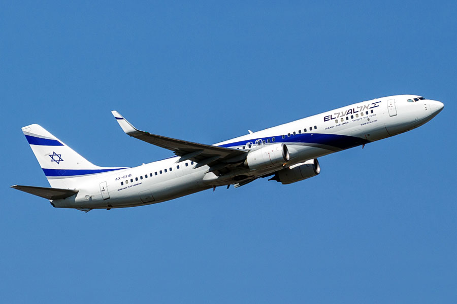 El Al Boeing 737-900. (© TJDarmstadt/flickr 