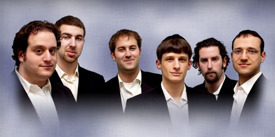 Die jüdischen Acapella-Jungs aus New York. (Foto: Six13) Die jüdischen Acapella-Jungs aus New York. (Foto: Six13)