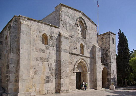 Die ehemalige Kreuzfahrerkirche St. Anna in Jerusalem direkt neben dem Teich Bethesda. (Foto: Matthias Hinrichsen)