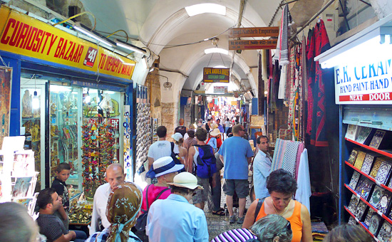 Über eine Millionen Besucher kamen in den ersten vier Monaten des Jahres 2011 nach Israel. Der meistbesuchte Ort ist Jerusalem. (Foto: Matthias Hinrichsen)