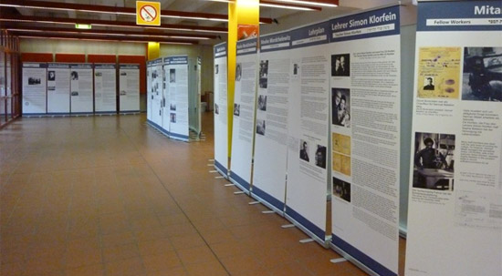 Ausstellung über die Jüdische Berufsfachschule Masada wird noch bis 18. November in der Universität Jena gezeigt. (© Ausstellungsleitung)