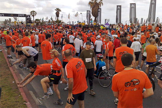 Beim Marathon 2017 in Tel Aviv werden 40.000 Teilnehmer erwartet. (© Lior Shapira/TA Maraton)