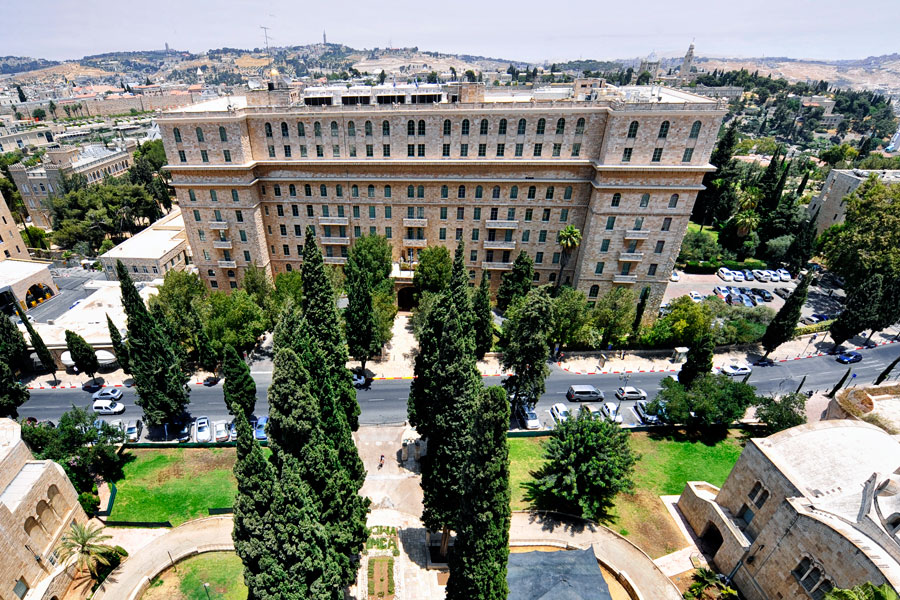 Das King David Hotel in Jerusalem. (© Matthias Hinrichsen)