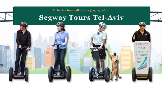 Website von Segway Tel Aviv, die ein paar schöne Touren anbieten. (© Segway Tel Aviv)