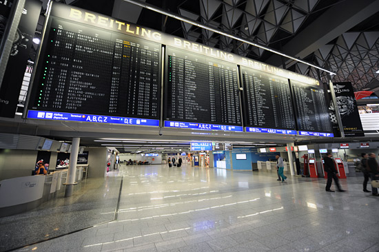 Ab Donnerstag werden Passagiere am Frankfurter Flughafen mit erheblichen Behinderungen rechnen müssen. (© Matthias Hinrichsen)