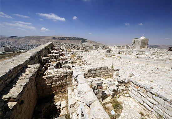 Garizim ist die neueste historische Stätte in Israel, liegt jedoch im Palästinensischen Autonomiegebiet. (© Matthias Hinrichsen)