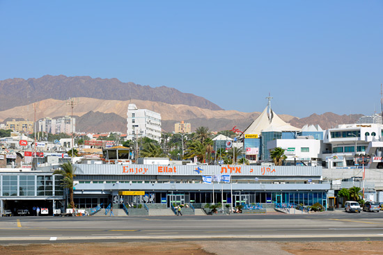 Nach Eilat kann man mit EL AL ohne weiteres Einchecken fliegen. (© Matthias Hinrichsen)