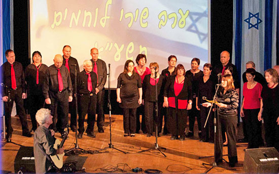 Der Chen Chor aus dem israelischen Gezer besucht Grimma. (© Ulrike Läbe)
