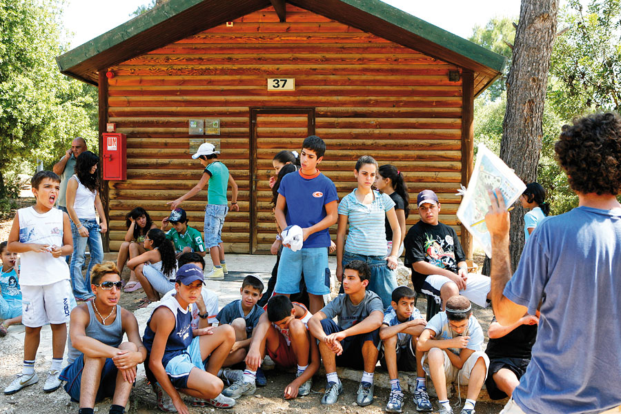 Der JNF-KKL betreut traumatisierte Kinder im Sommerferienlager Nes Harim . (© JNF-KKL)