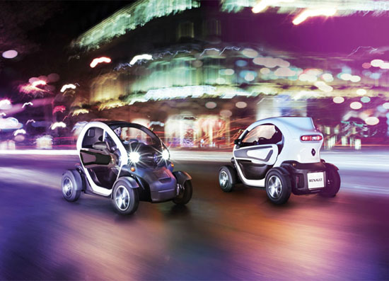 Der Stadtflitzer Renault Twizy könnte künftig in Tel Aviv für sauberere Luft sorgen. (© Renault)