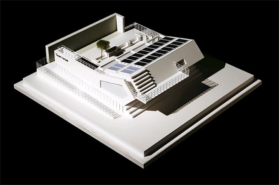Modell des israelischen Solarhauses. (© Israeli sd team 2013)