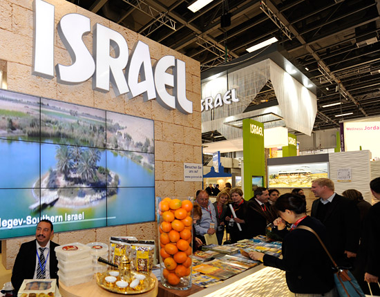 Israel ist auf der ITB 2013 mit einem großen Stand in Halle 23B vertreten. (© Matthias Hinrichsen)