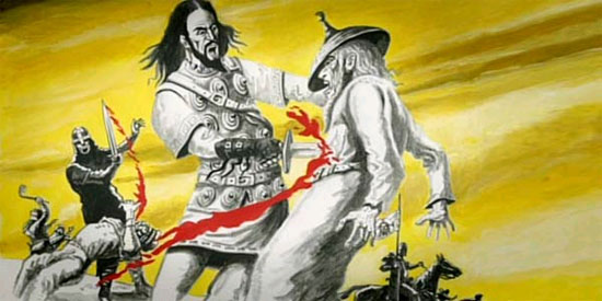 Zimberlin, genannt "König Armleder" ist an der Ermordung von Juden beteiligt. (© Phoenix)