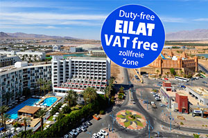 Einkaufen ohne Mehrwertsteuer in Eilat