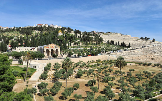 Touristische Orte und Stätten in Israel sind nicht betroffen von dem aktuellen Konflikt. Christen können ungehindert den Ölberg besuchen. (Symbolfoto © Matthias Hinrichsen)