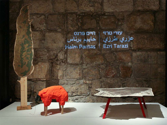 Bis Dezember darf im Jerusalemer Stadtmuseum in der Davidszitadelle die Designausstellung 
