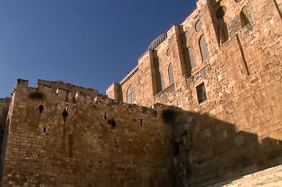 Vergangene Welten - Jerusalem zu Jesu Zeiten: Der von Herodes errichtete Tempel war das größte Bauwerk seiner Zeit. (© ZDF)