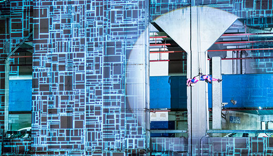 Akrobatik-Show in Jaffa. (© Stadt Tel Aviv-Jafo)