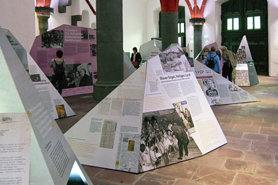 Die Ausstellung "Israelis und Deutsche". (© D.I.G.)