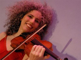 Auf dem Klezmer-Festival in Fürth: Alicia Svigals´ Klezmer Fiddle Express. (©Tina Chaden)