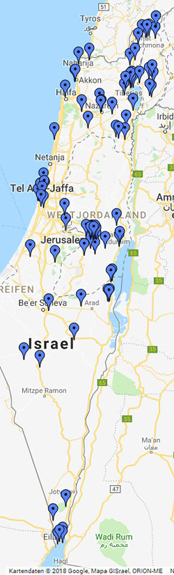 Israel-Sehenswuerdigkeiten