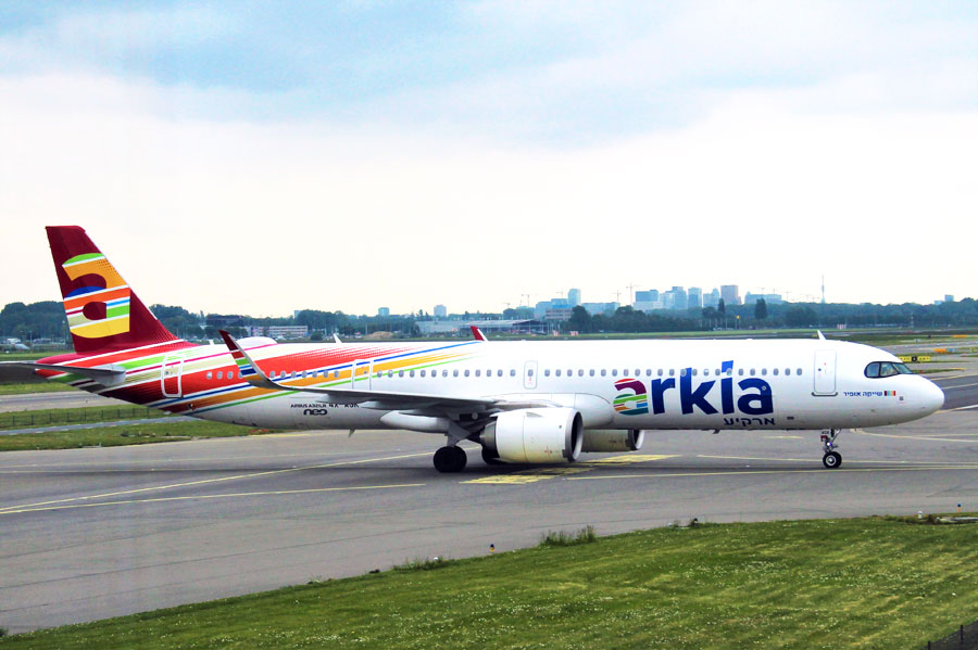 Arkia fliegt mit Airbus A321 neo