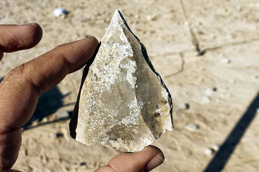 Werkzeug aus der Steinzeit