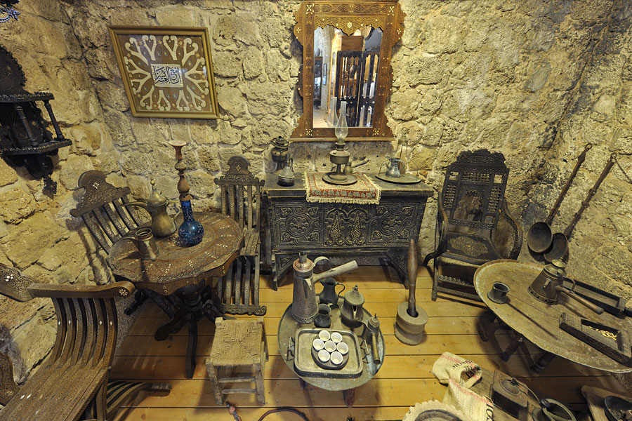 Altes arabisches Teezimmer im Museum 