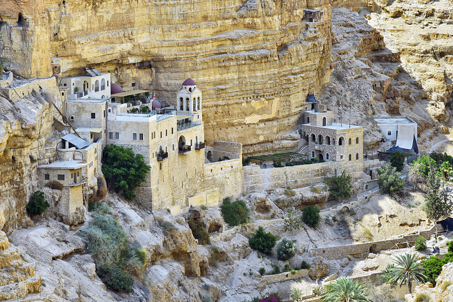 St. Georg Kloster im Wadi Qelt.