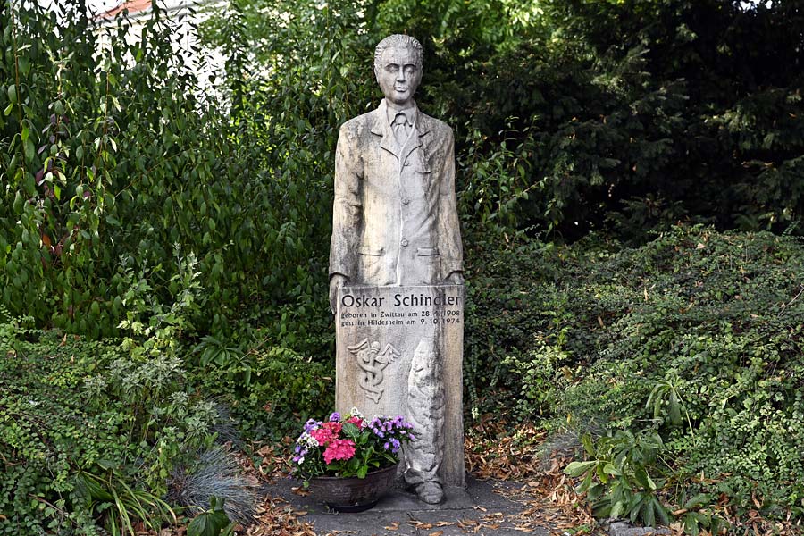 Denkmal Oskar Schindler in Hildesheim