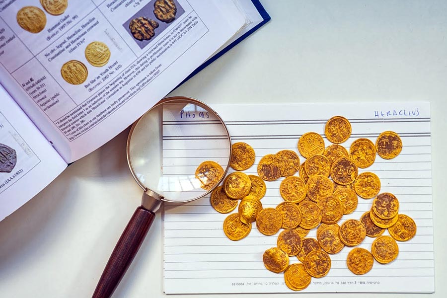 Bestimmung antike Goldmünzen