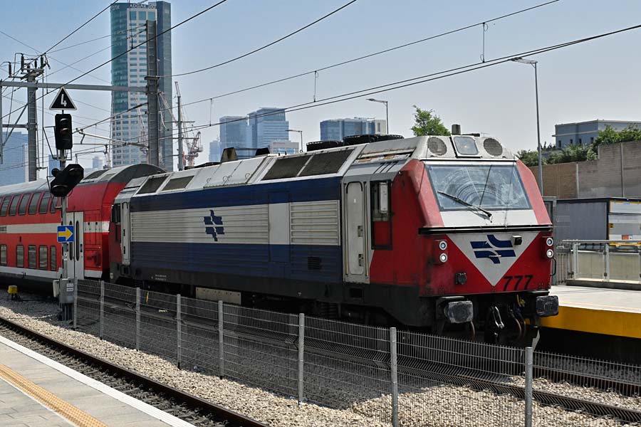 Alstom JT42BW alte Lackierung Israel