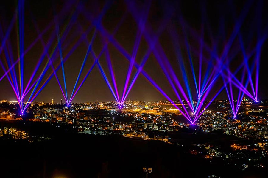 Jerusalem Lasershow HIGHLICHT
